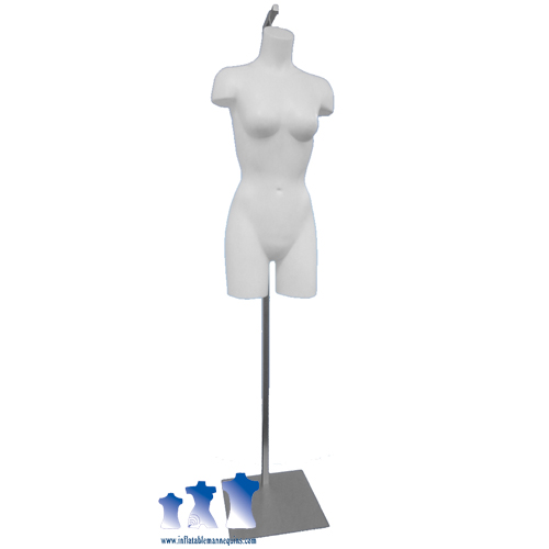 Deluxe Female 3/4 Torso - Ladies Size 5/6 w/ Ha...